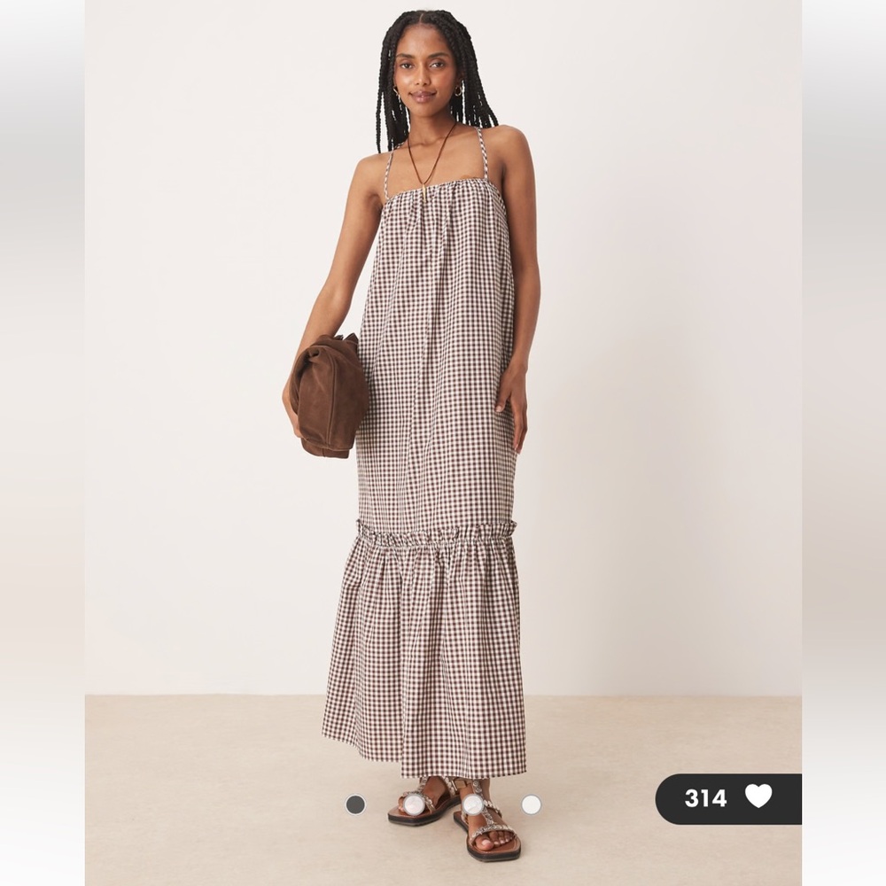 Gingham dress